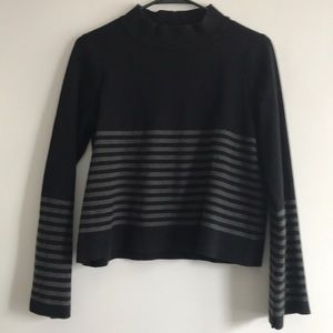 Mock neck turtle neck sweater